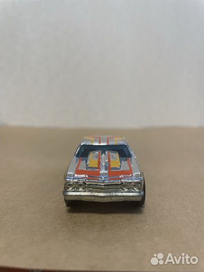 HOT Wheels '69 Chevy Chevelle - Серебристый