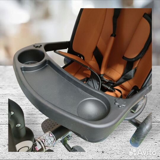 Трёхколёсный велосипед Fhoenix, поворотное сиденье