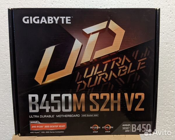 Материнская плата AM4 gigabyte B450M s2h v2 купить в Омске ...