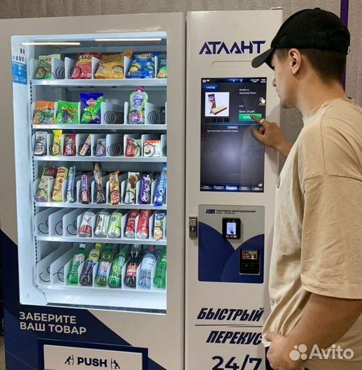 Снековый автомат Быстрый перекус 24/7