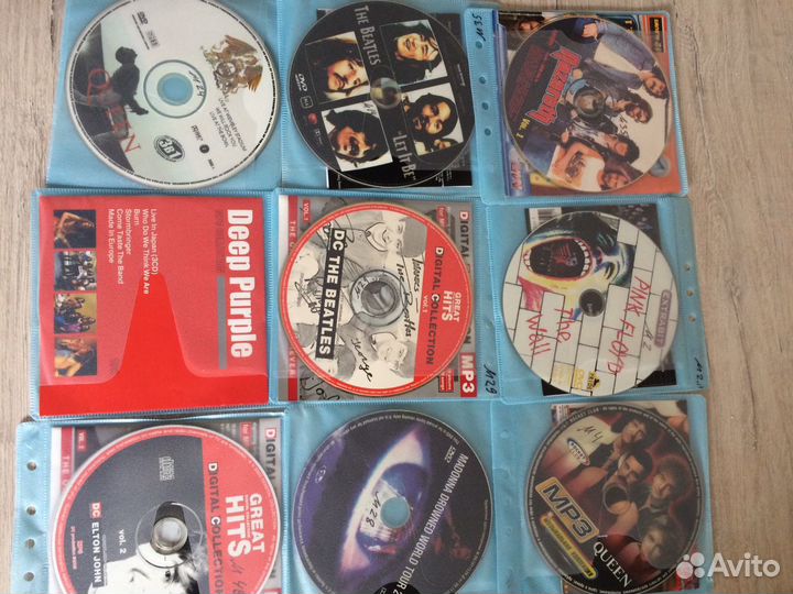 Музыка MP3,DVD рок,диско,др