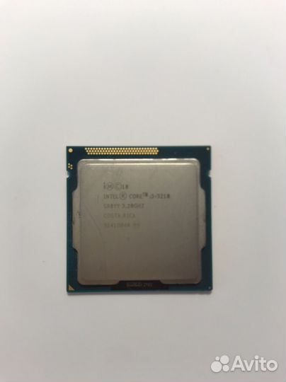 Процессор intel core i3 3210