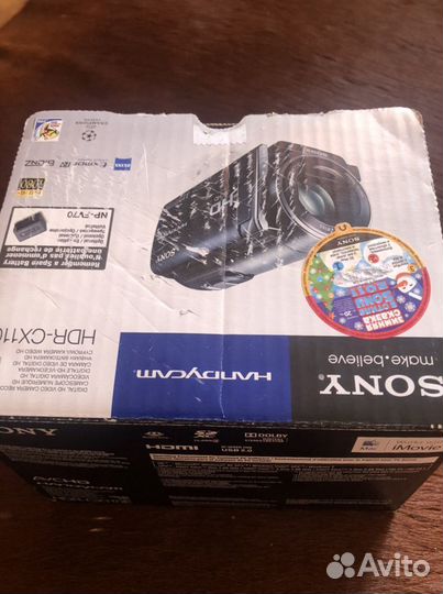 Видеокамера sony