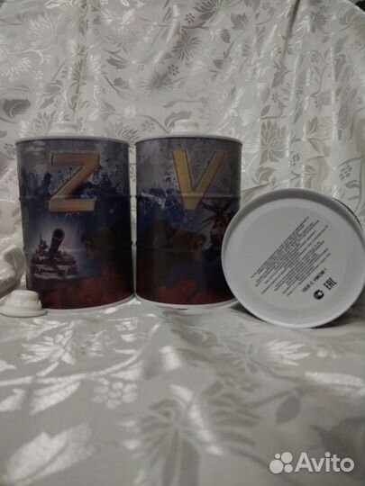 Банка Новая Neft сво с крышкой