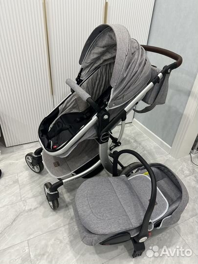 Коляска 3 в 1 luxmom