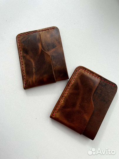 Картхолдер из натуральной кожи
