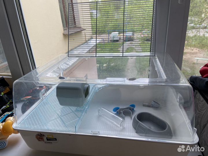 Переноска, домик, клетка для грызунов ferplast