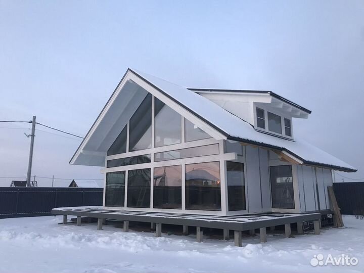 Проект фахверка от экокомпоект, домогатского