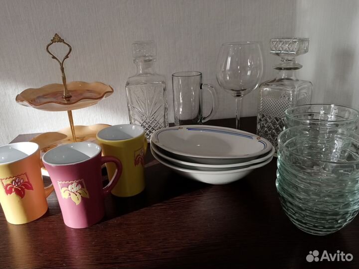 Посуда фарфор,стекло,керамика
