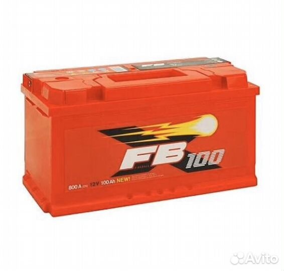 Аккумулятор FB 100 ач п.п. / Доставка