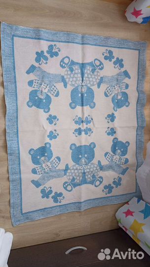 Одеяло байковое детское