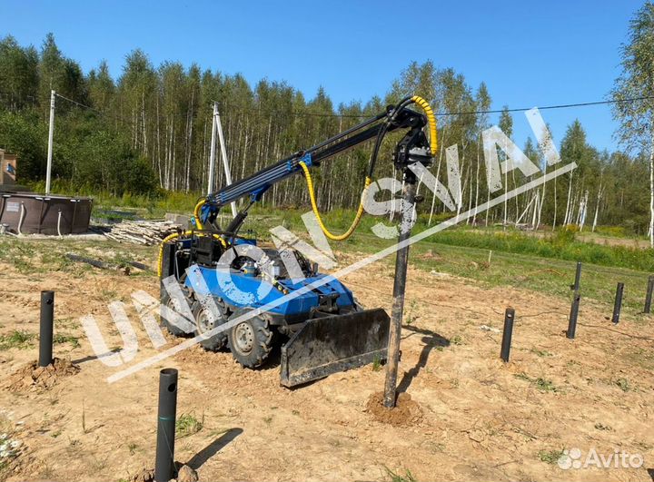 Винтовые сваи.Винтовые сваи под ключ