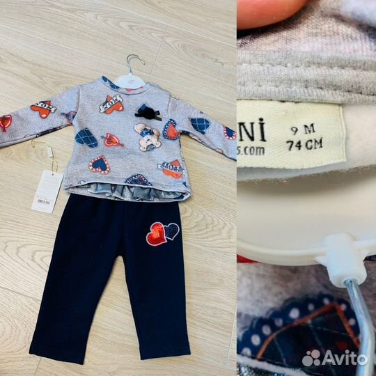 Одежда для девочки 68 74