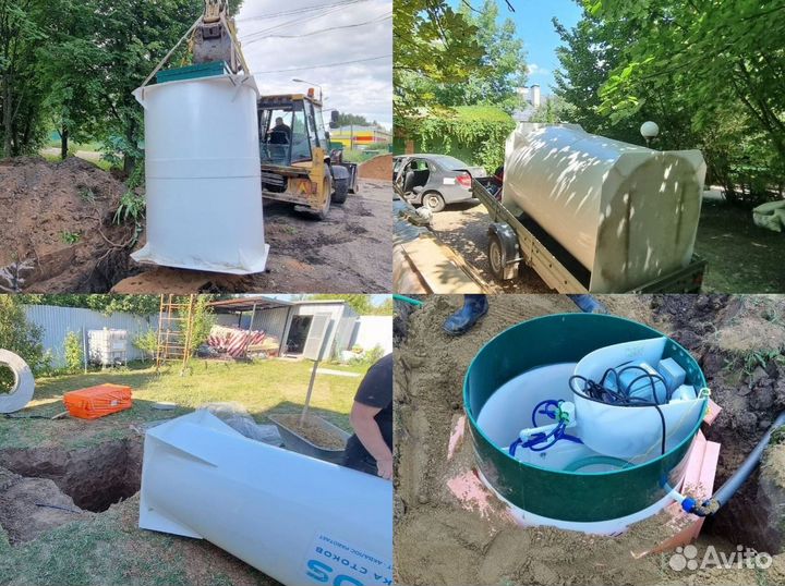 Септики под ключ Евролос / Аквалос / Кибез