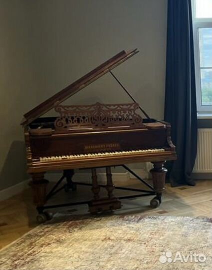 Старинный рояль diederichs freres (антикварный)