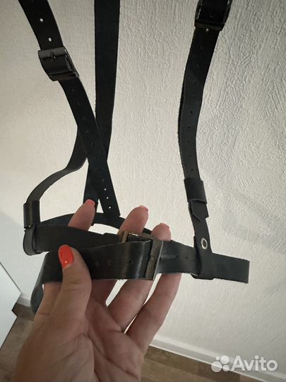 Портупея женская натуральная кожа