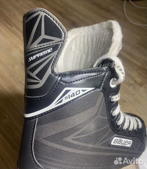 Хоккейные коньки bauer 38 размера
