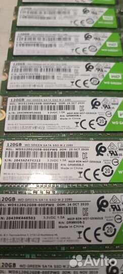 SSD m2 2280 120gb WD