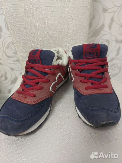 Кроссовки new balance зимние