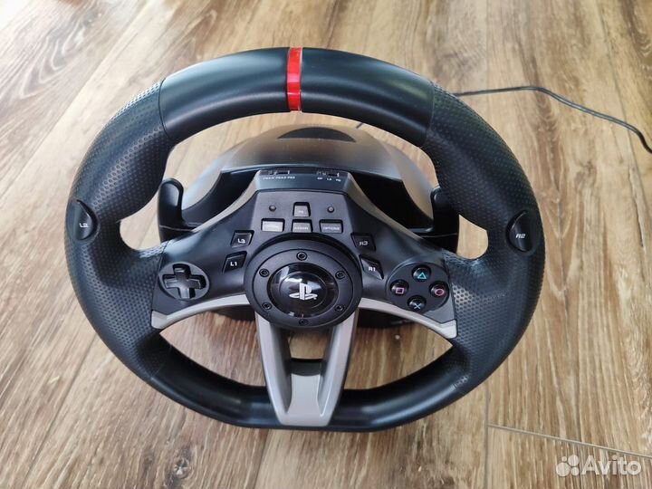 Игровой руль с педалями Hori PS4-052(U/E)