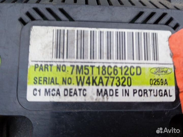 Блок управления климат-контролем Ford Focus 2 2005