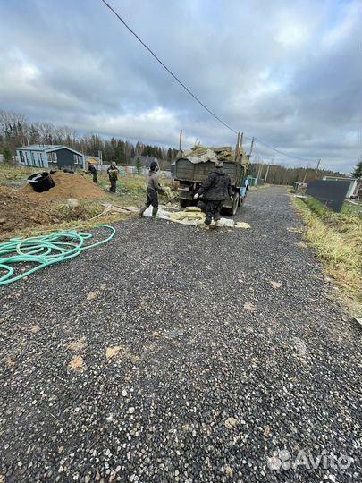 Самосвал вывоз мусора