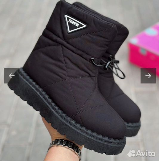 Дутики женские зимние новые 38 р и 36р