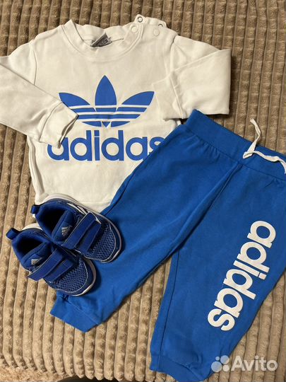 Спортивный костюм adidas детский 12-18 м