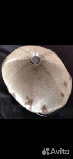 Меховая мужская кепка