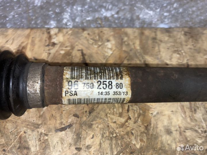 Привод передний левый Grand C4 Picasso 2 робот