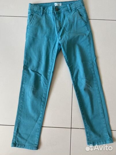 Джинсы на мальчика рост 134, Button Blue