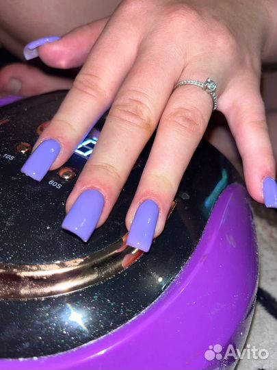 Модель на маникюр наращивание