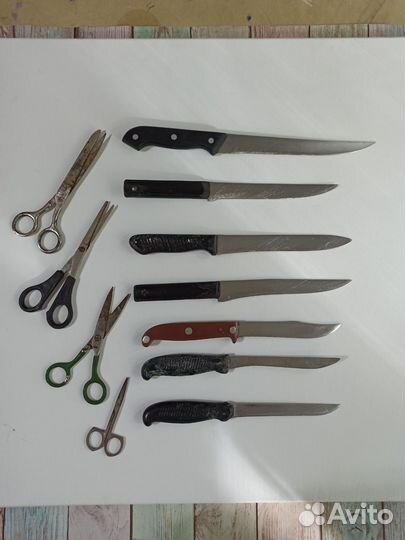 Ножи и ножницы СССР металлические