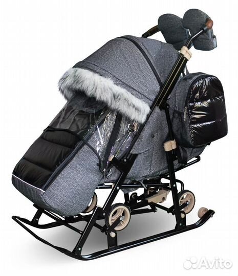 Сани коляска детские