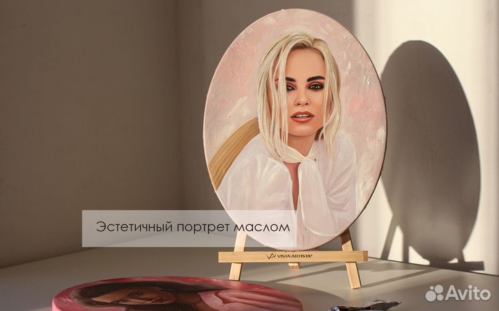 Портрет по фото маслом