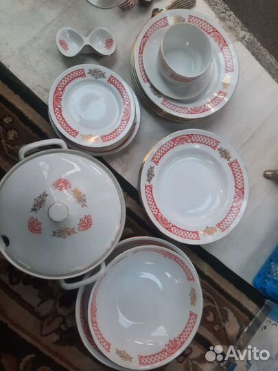 Столовый сервиз чехословакия