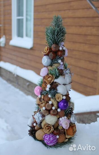 Елка новогодняя ручная работа украшение