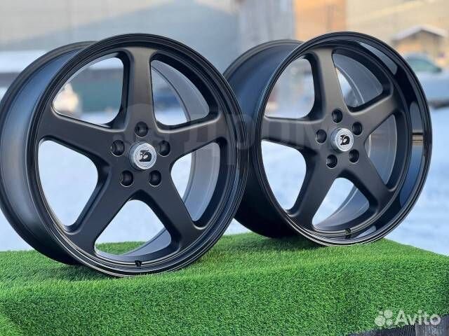 Диск литой разношир. Replica Chevrolet R20 5x120