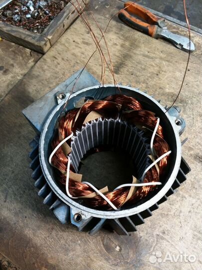 Перемотка, ремонт и обслуживание электродвигателей