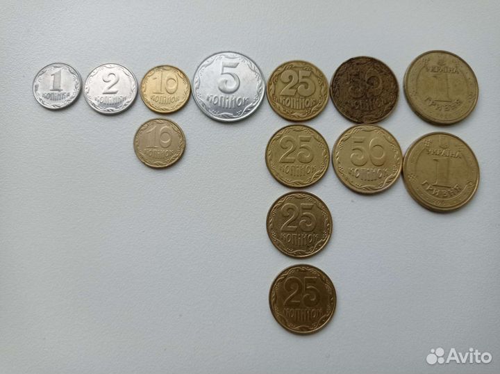 Монеты Украина пакетом