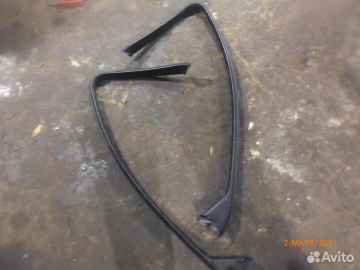 Рено лагуна 3 накладки пер.дверей