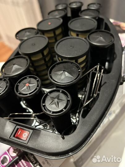 Электро бигуди philips