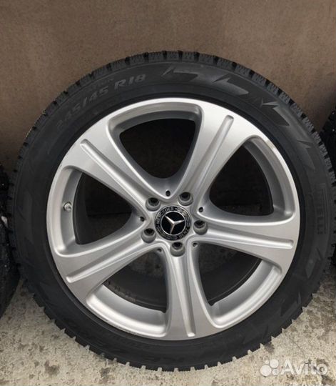 Колеса на Mercedes r18 зимние
