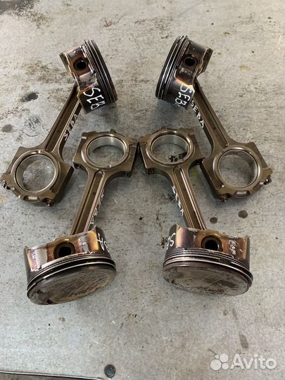 Шатуны в сборе с поршнями Форд Мондео seba