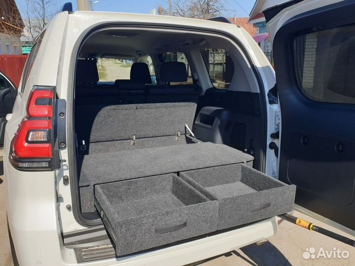 Органайзер в багажник для TLC Prado 150 2018+