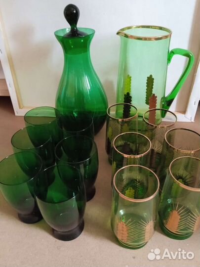 Стекло цветное времен СССР