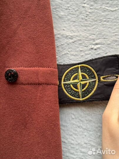 Stone island zip hoodie Brown (Оригинал Легит)