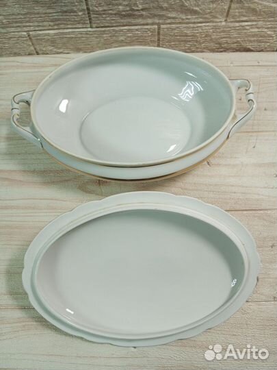 Утятница - супница крм Германия фарфор 1,5 литра