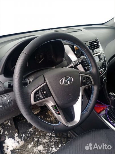 Руль hyundai solaris 1 (обмен)