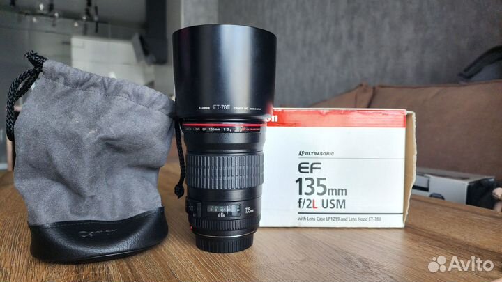 Объектив Canon EF 135mm f2 L USM